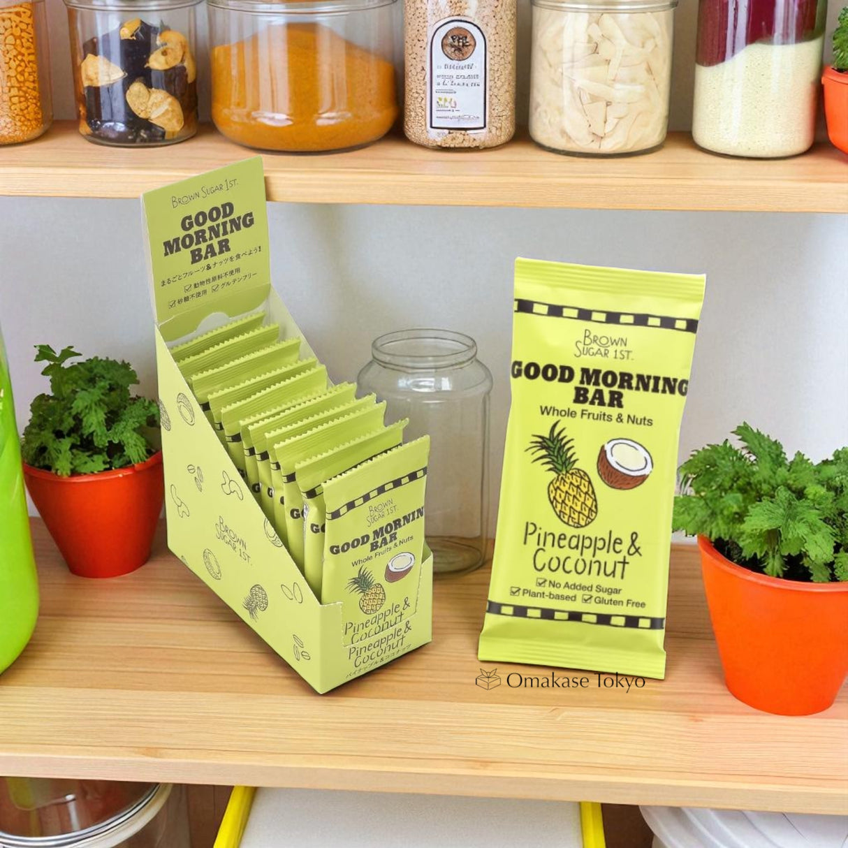 Brown Sugar 1st Good Morning Bar Ananas et Noix de Coco