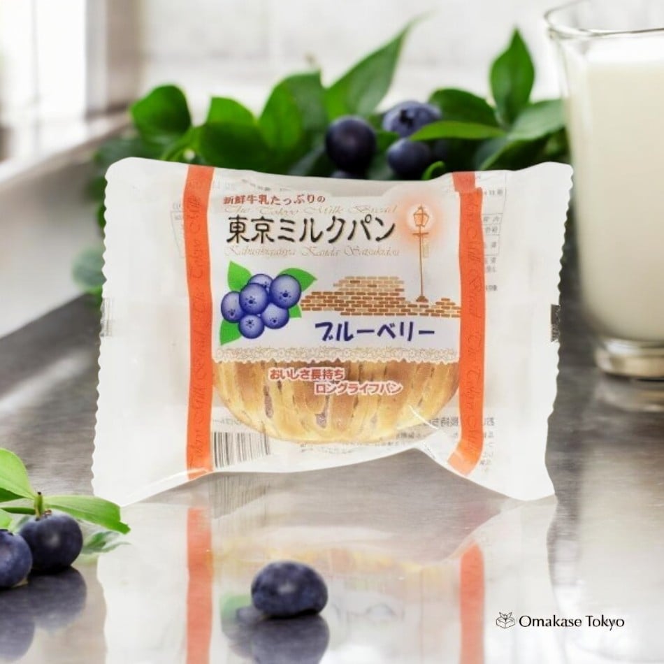 Kanda Satsukido Tokyo Milk Bread Blueberry Flavor (12 Pieces)