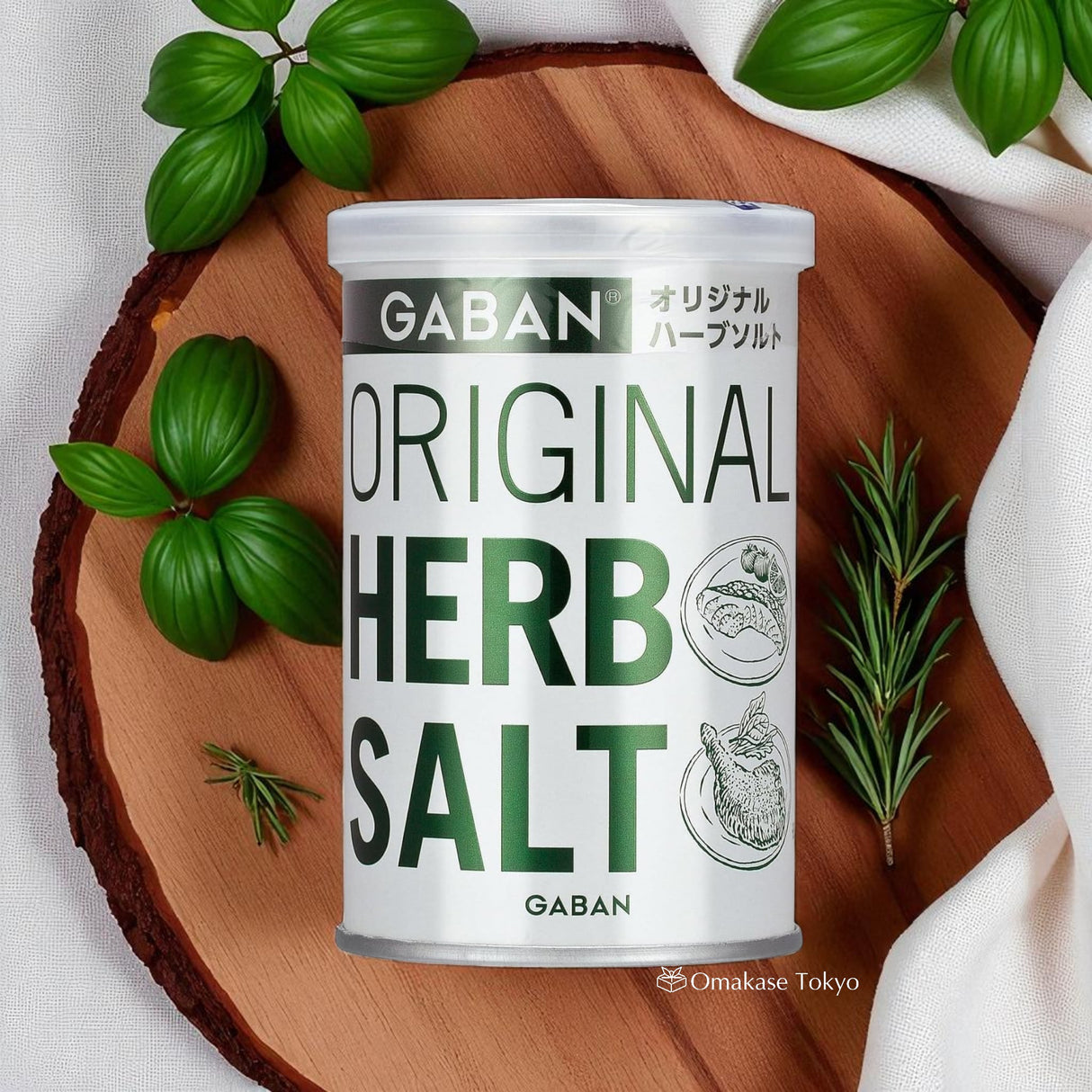 Original Herb Salt French Rock Salt with Select Herbs Blend 60g