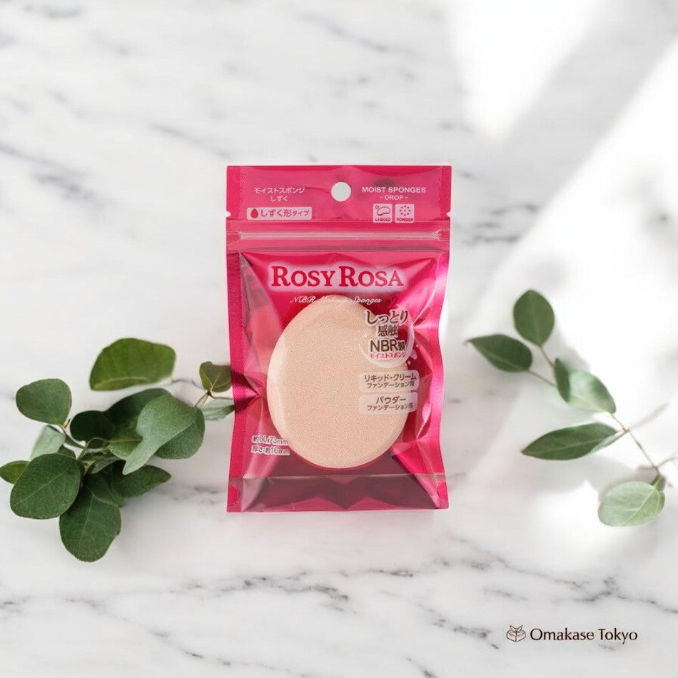 ROSY ROSA Éponge Moist en Forme de Goutte