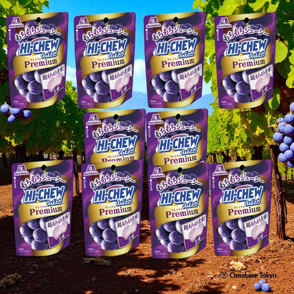 Morinaga Hi-Chew Premium Raisin 10 paquets
