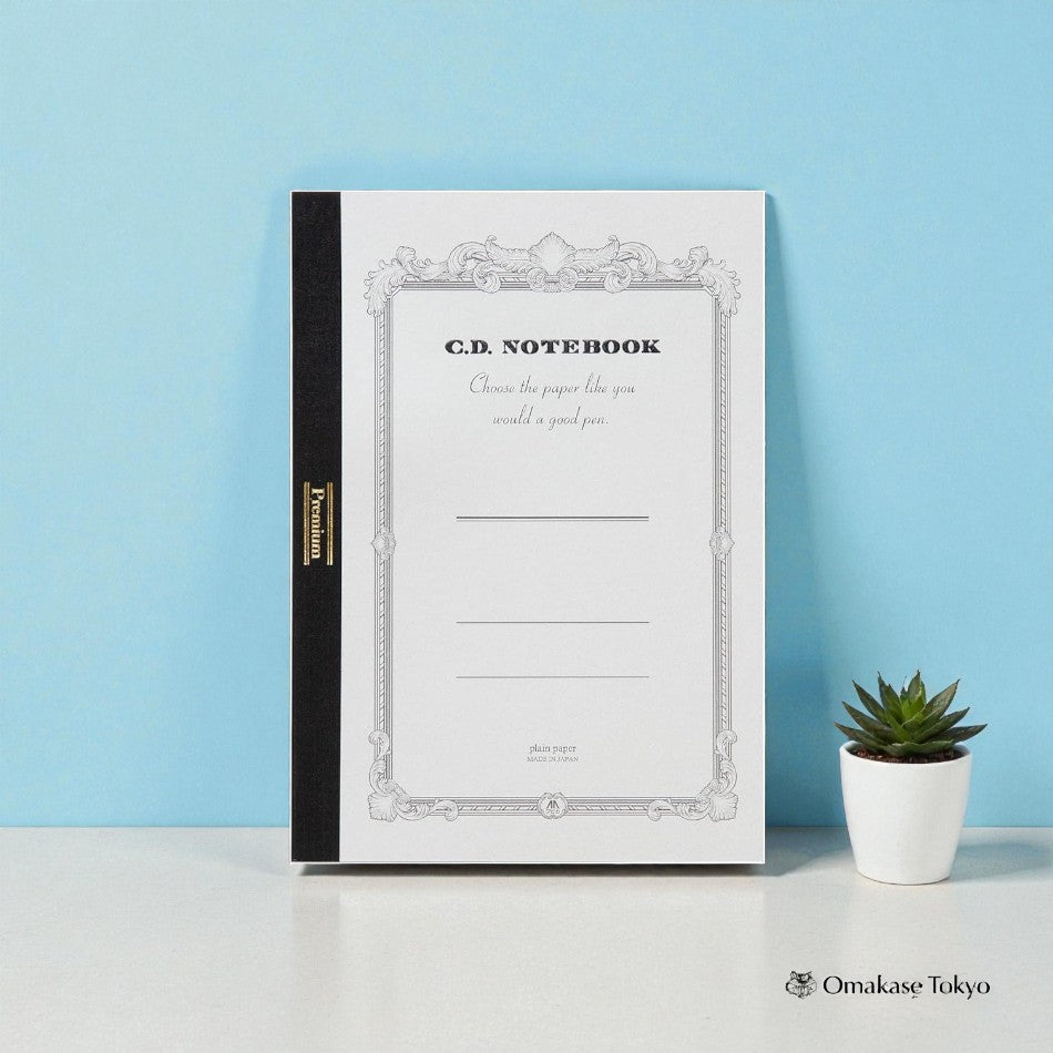 Apica Premium CD Notebook – A5 Plain Gray Cover