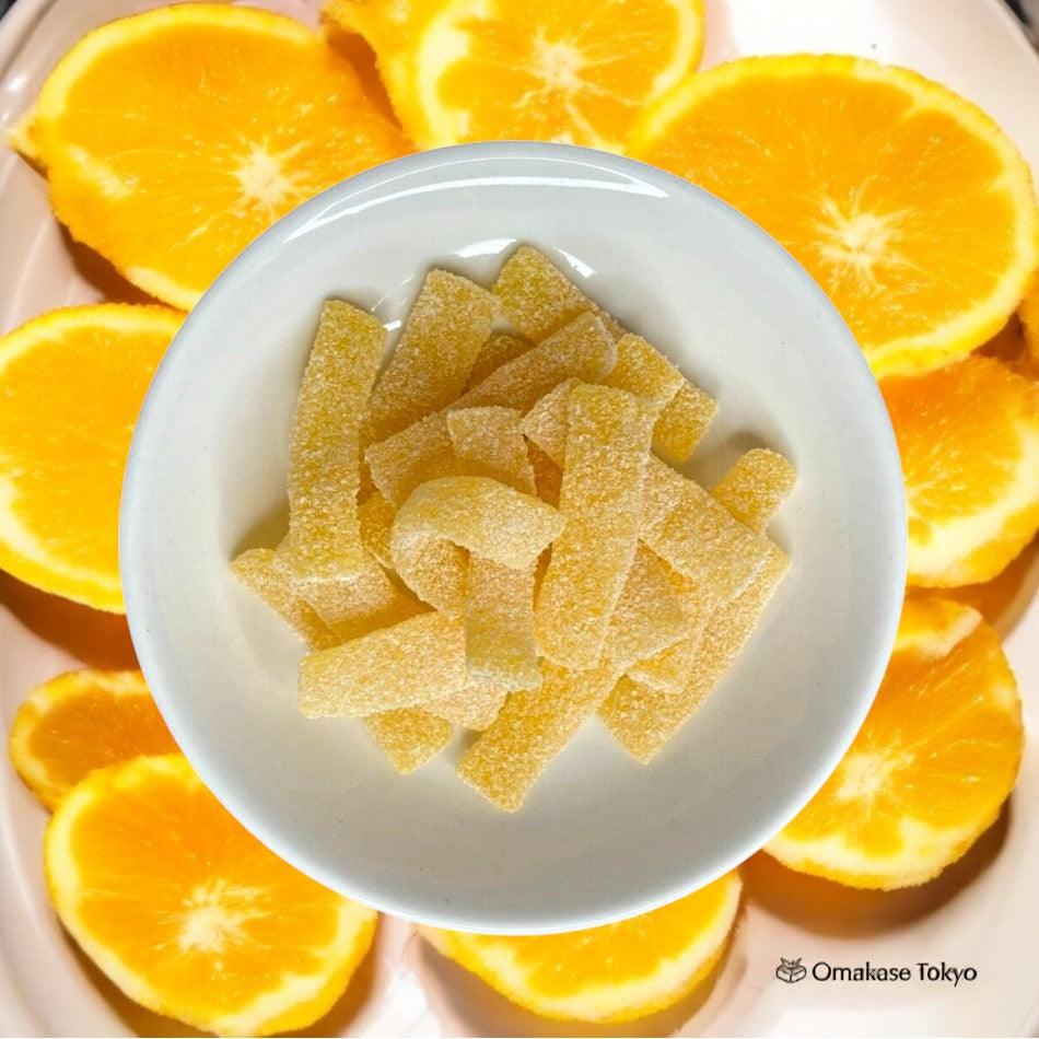 Bourbon Fettuccine Gummies Italian Lemon Flavored Gummy Candy