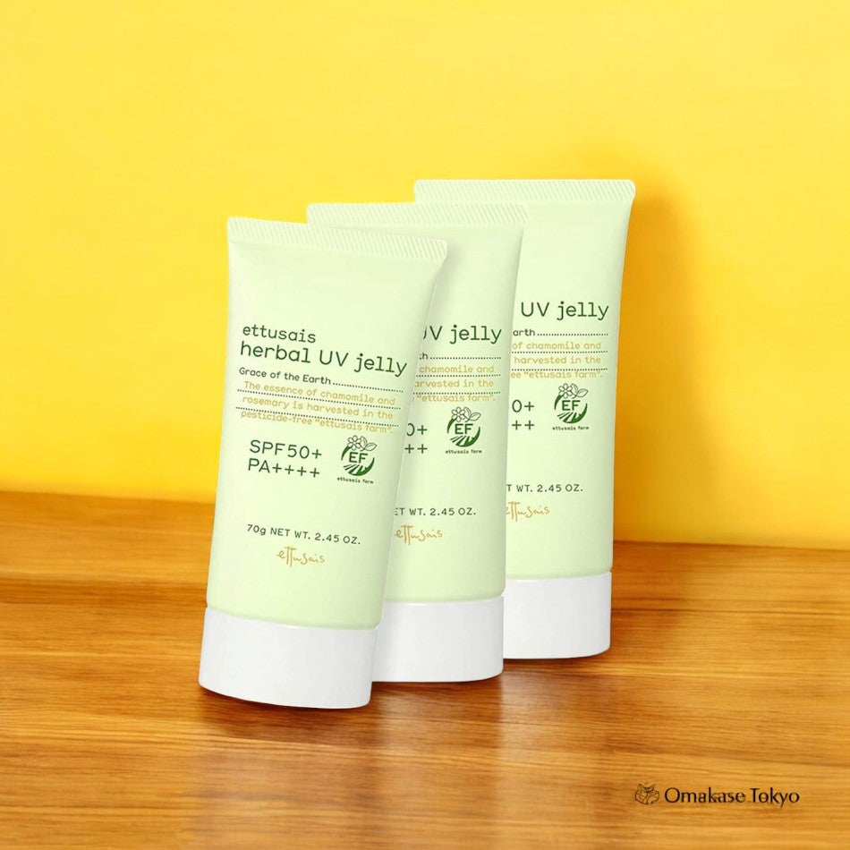 Ettusais Herbal UV Jelly Sunscreen SPF50+ 3 Pieces