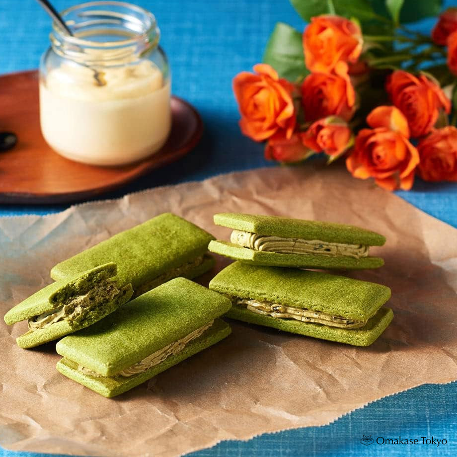 Ito Kyuemon Matcha Uji Matcha Butter Sandwich Midori Ahase 5 pieces