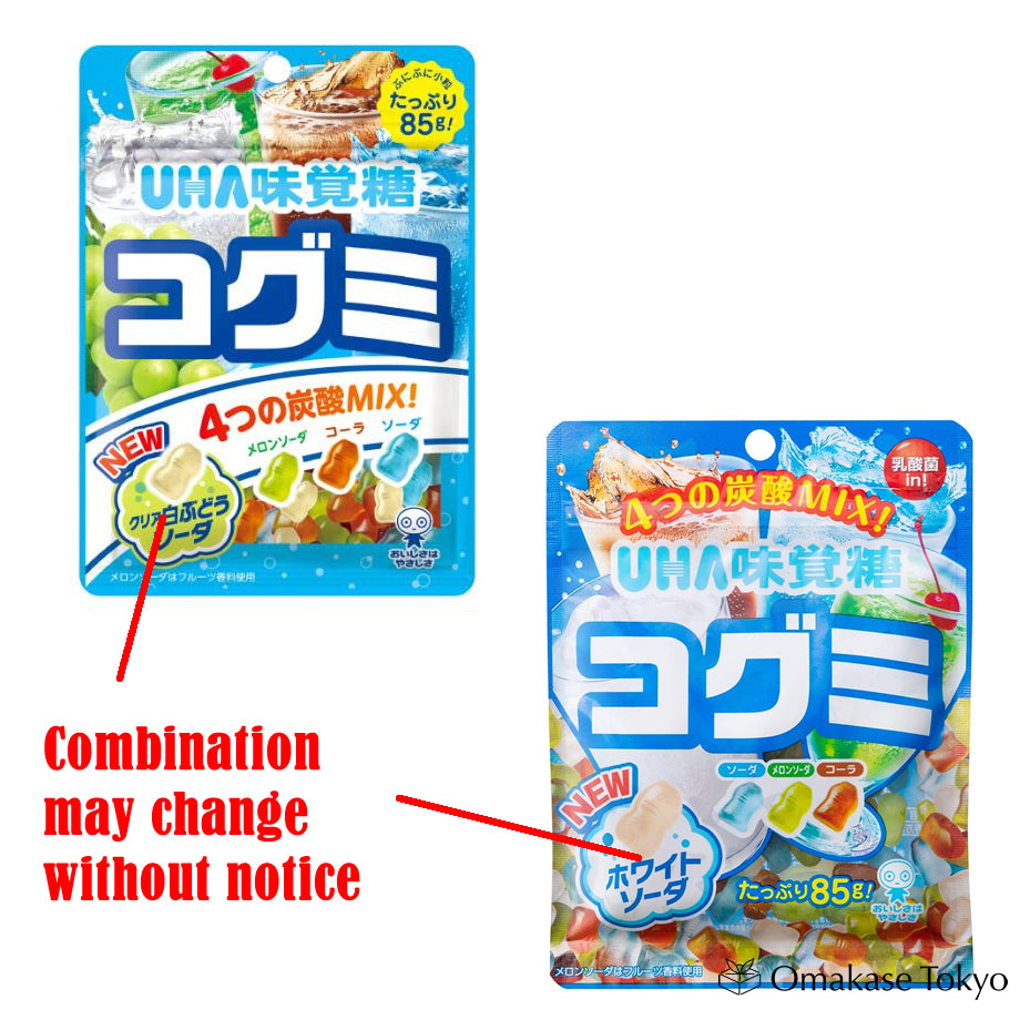 UHA Mikakuto Kogumi Drink Assortment 85g
