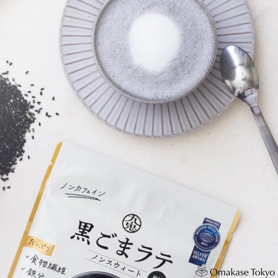 Kuki Industries Non-Sweet Black Sesame Latte 100g