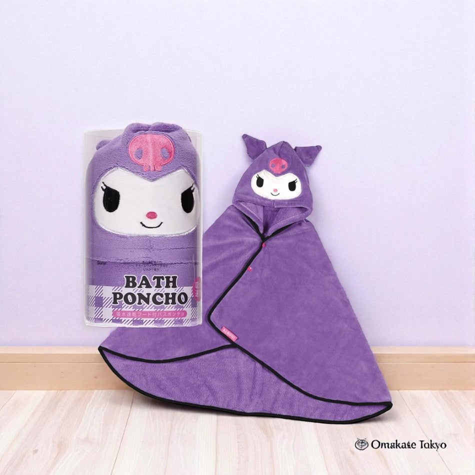 Skater Sanrio 连帽浴巾