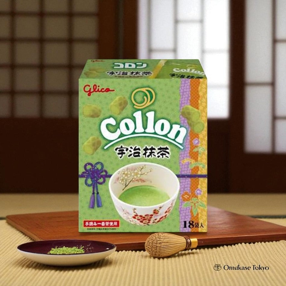 Glico Uji Matcha Cologne, 18 sachets