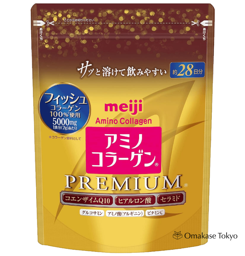 Meiji Amino Collagen Powder Premium 196g