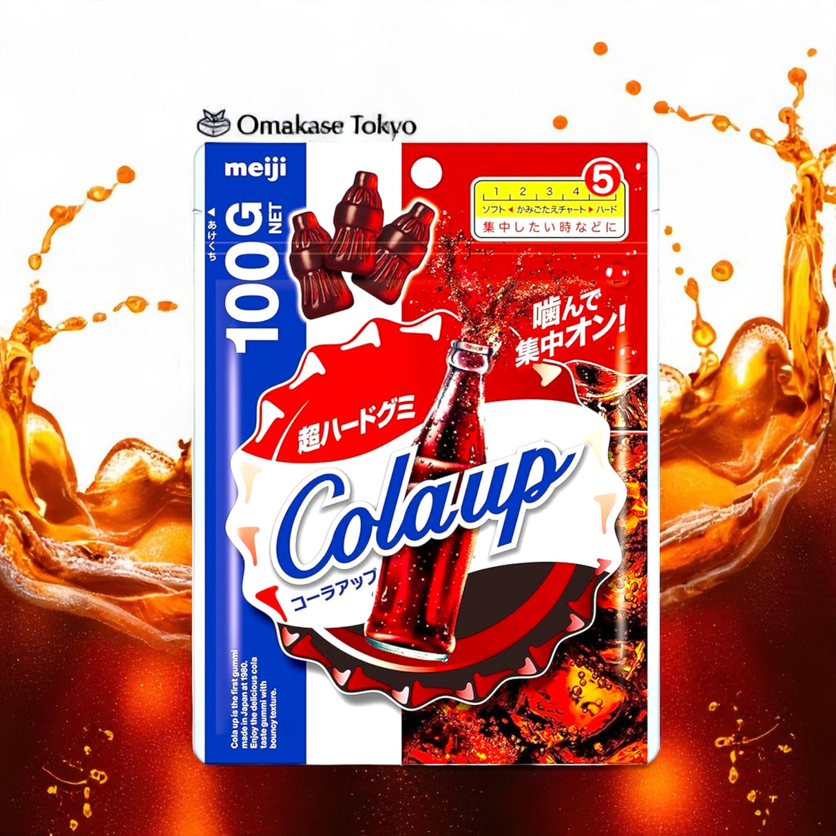 Meiji Cola-up Gummies Cocacola flavors