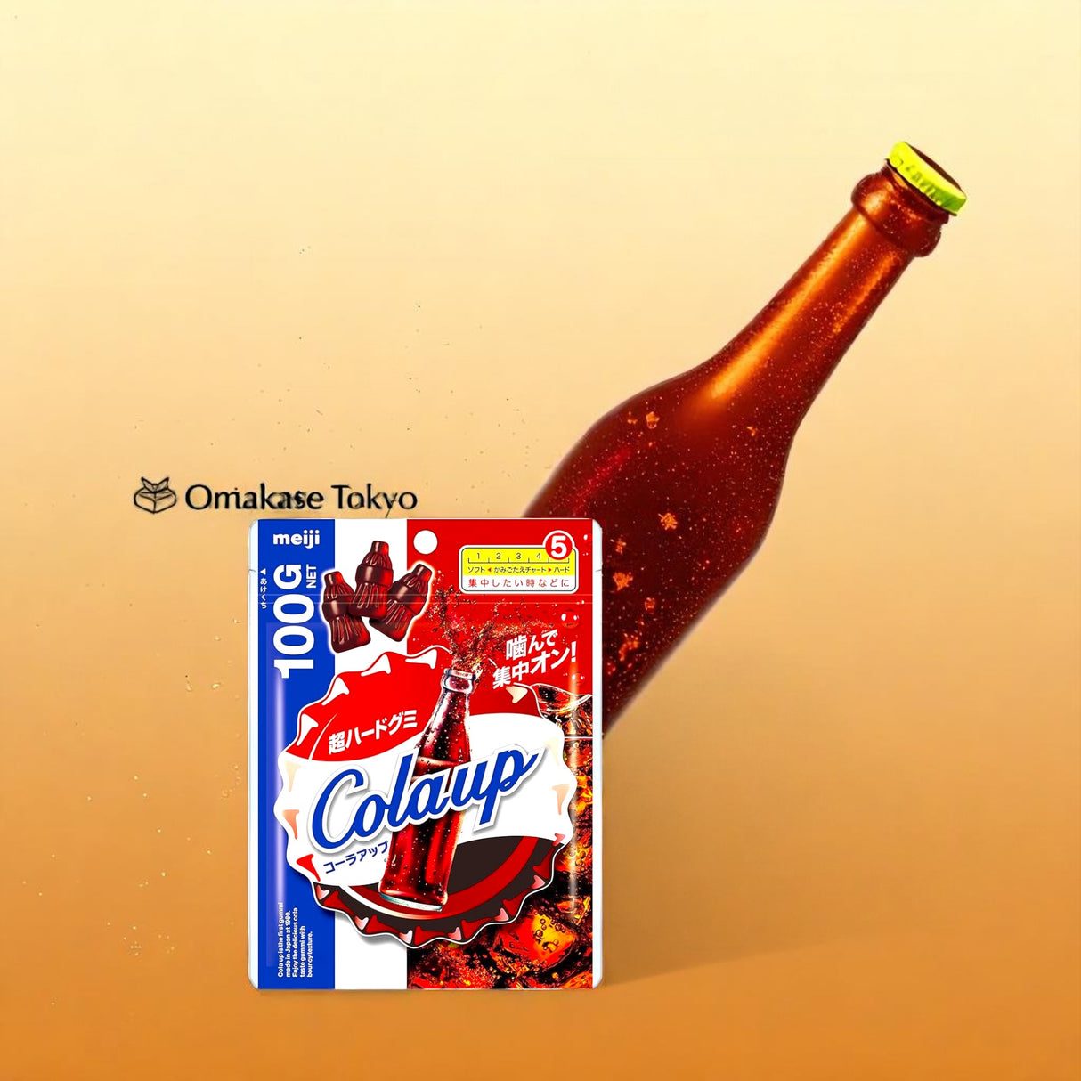 Meiji Cola-up Gummies Cocacola flavors