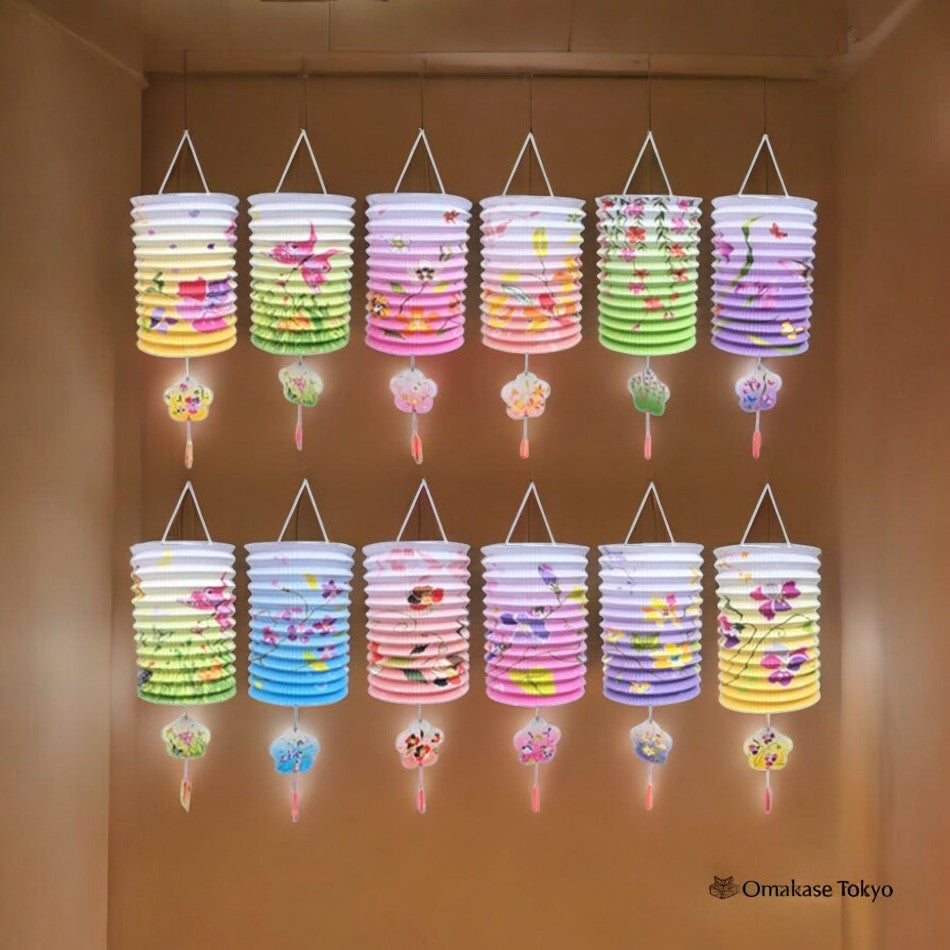 Mini lanternes Nanairokan – Ensemble de 12
