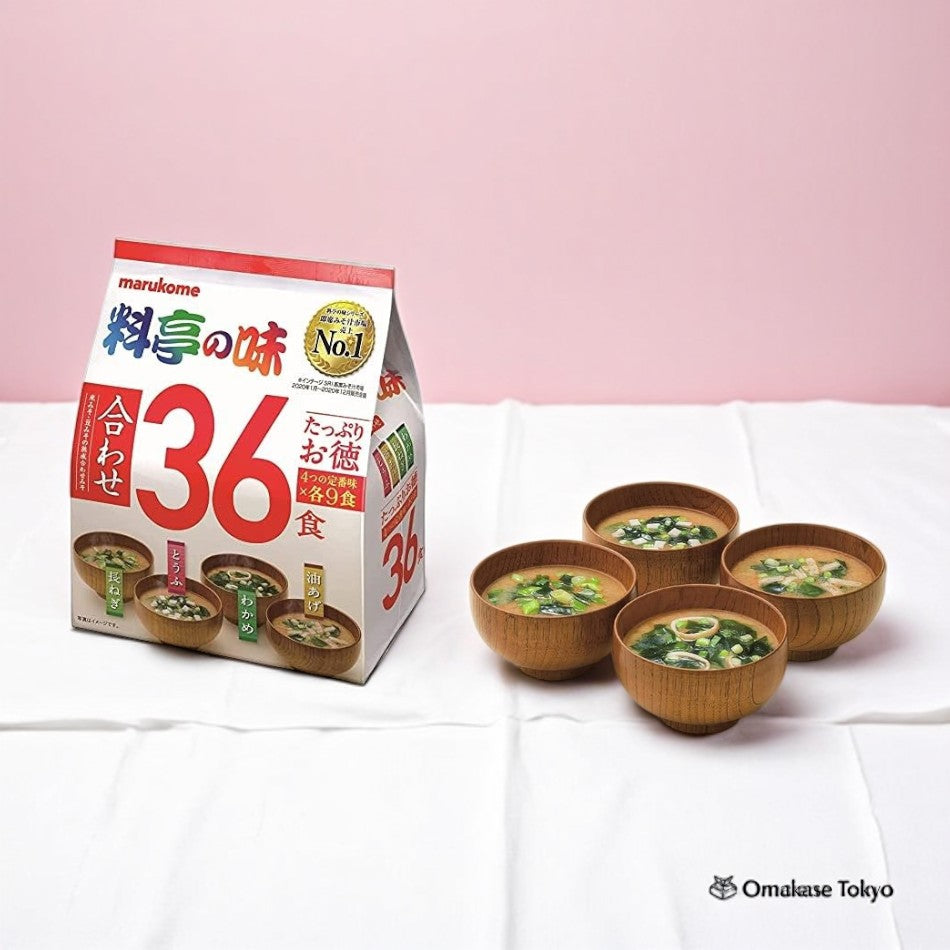 Marukome Plenty of Value Ryotei Flavors 36 Meals