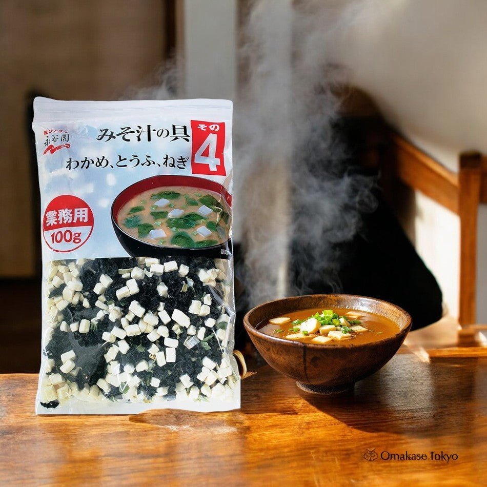 Nagatanien Miso Soup (Wakame, Tofu, Scallions)