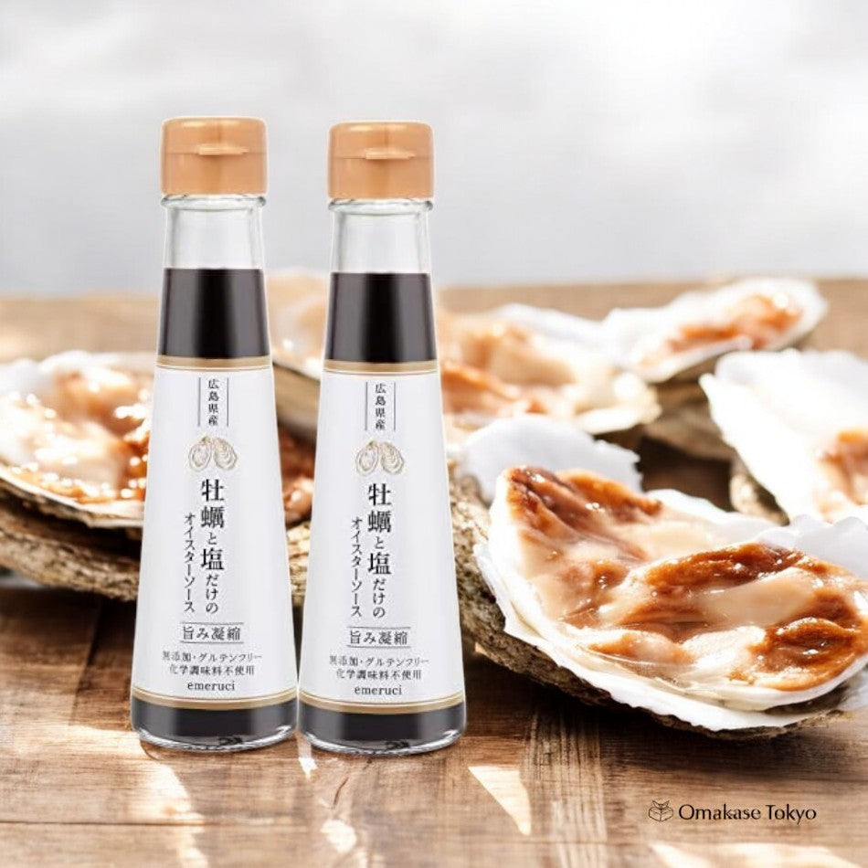 Oyster Sauce (Pure Oyster & Salt) 120ml 2-Pack