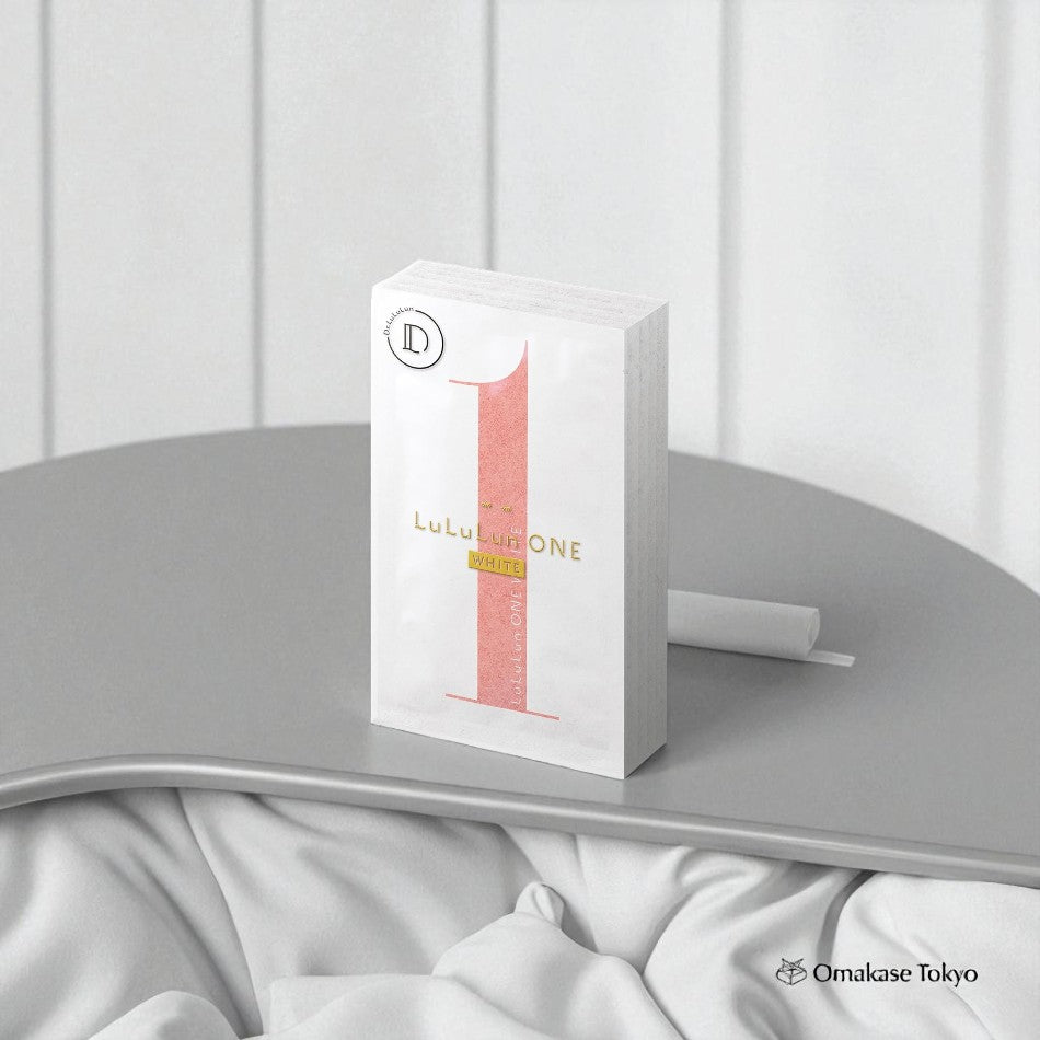 Lululun ONE WHITE Pack visage pour soins de la peau spécial jour