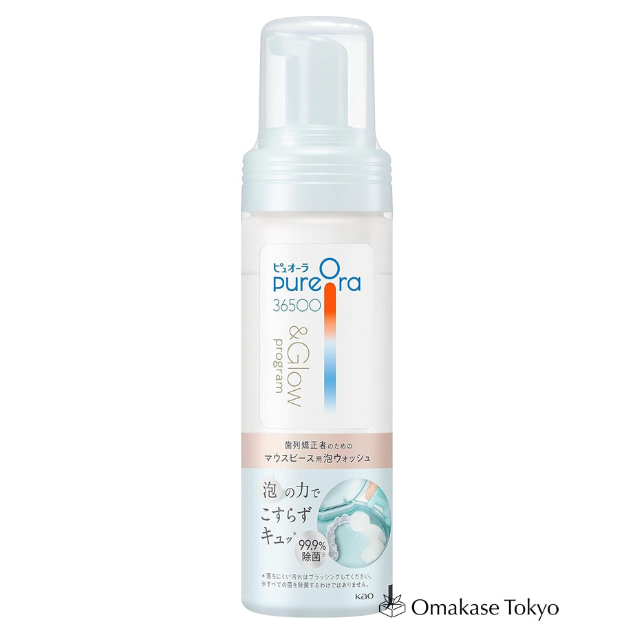 PureOra 36500 &Glow Foamed Mouthpiece Orthodontic Retainer 150ml