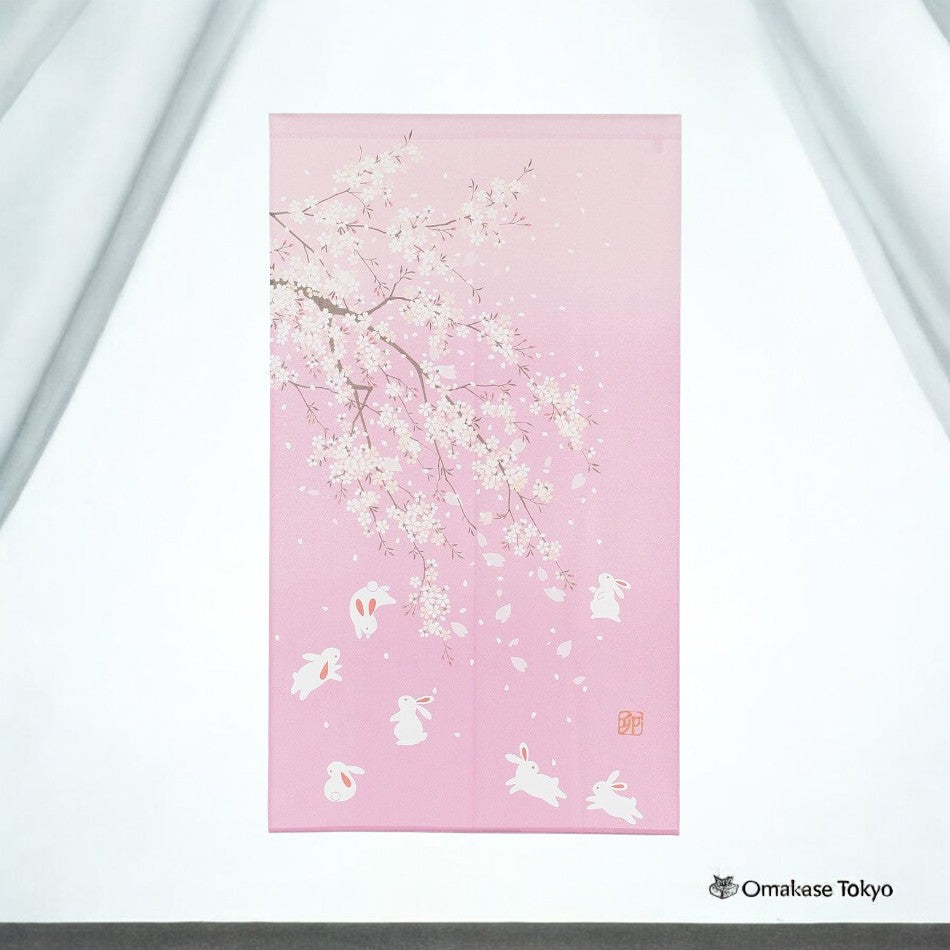 Narumikk Noren – Conception de Sakura et de lapin