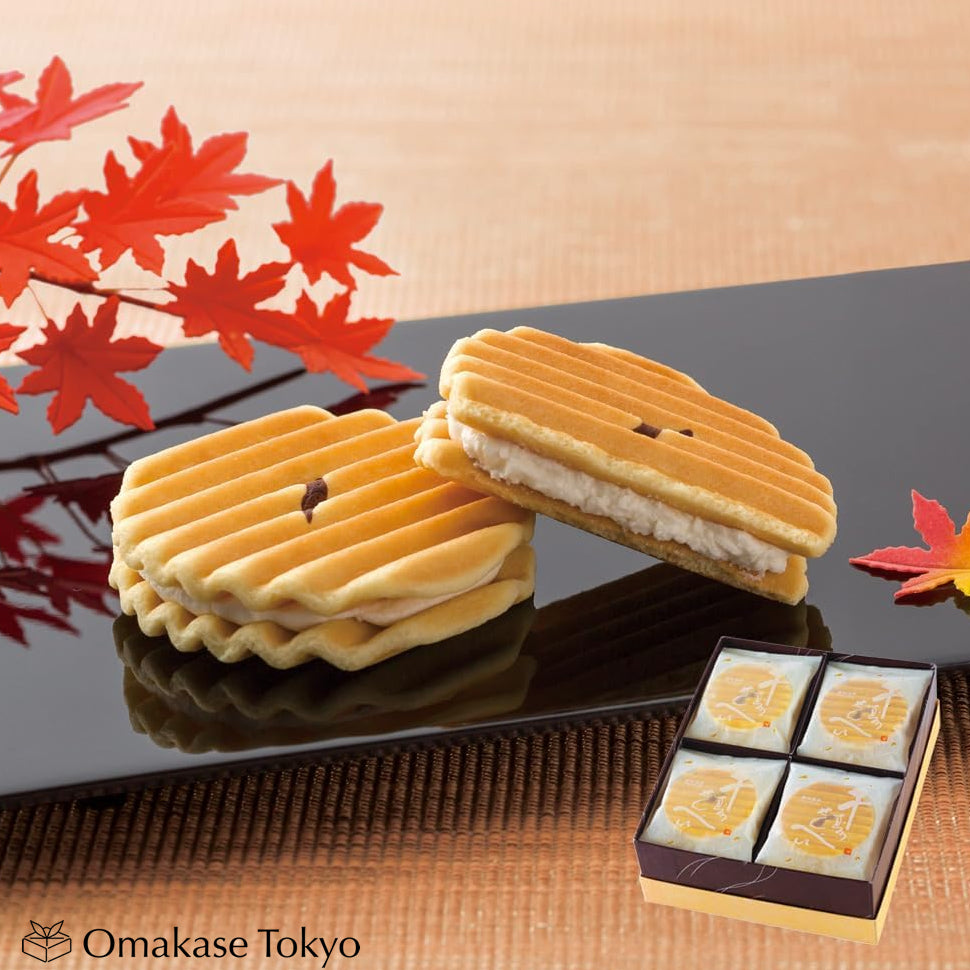 Kozuki Senju Senbei Kyoto Japanese Sweets (16 pieces)