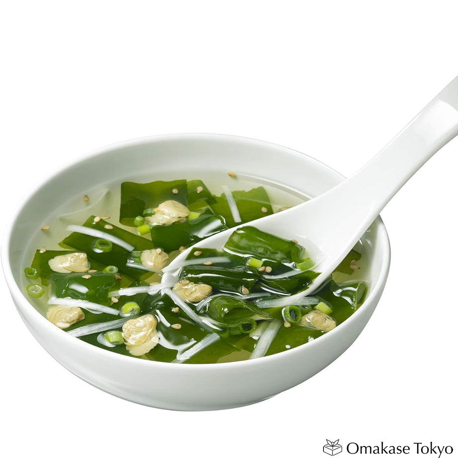 Nagatanien Freeze-Dried Clam and Wakame Soup x 40 servings