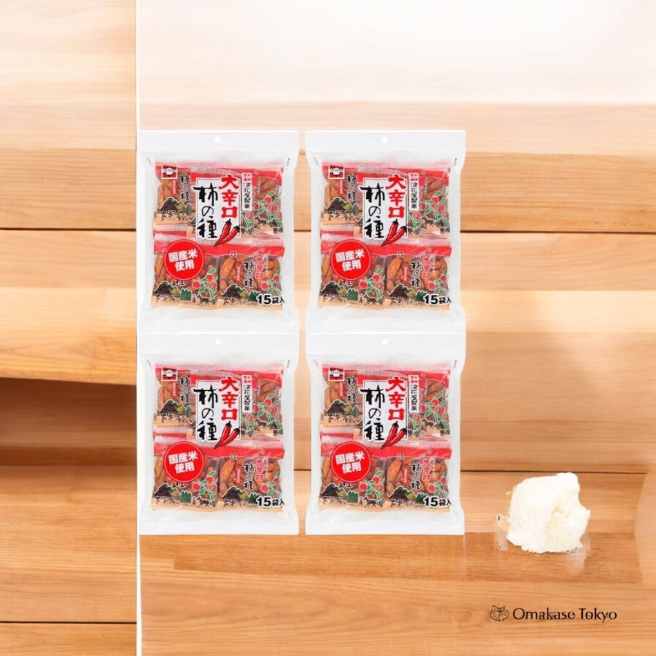 Naniwaya Seika Extra Spicy Kaki no Tane Value Pack