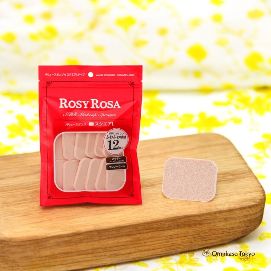 ROSY ROSA Value Sponge N Square L Type 12P