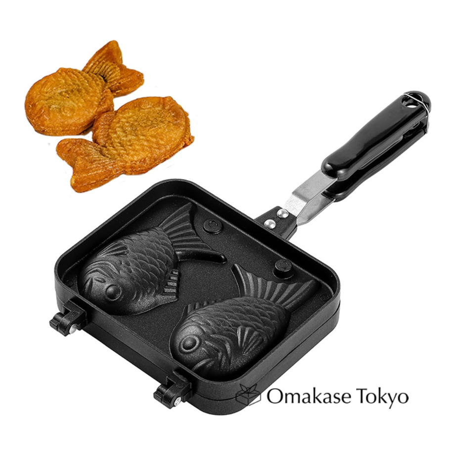 Direct Flame Type Non-Stick Aluminum Alloy Taiyaki Maker