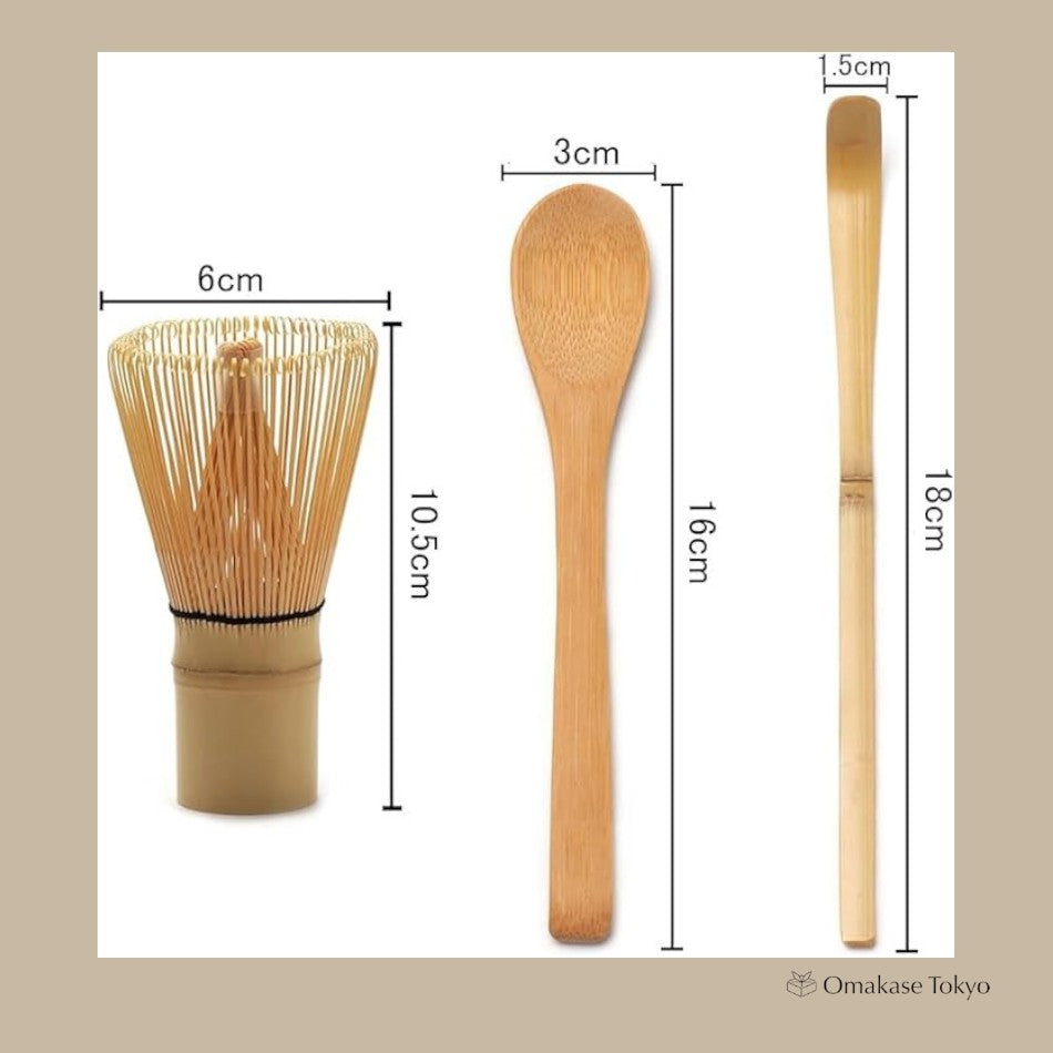 Matcha Ceremony Set Bamboo Chasen & Chashaku