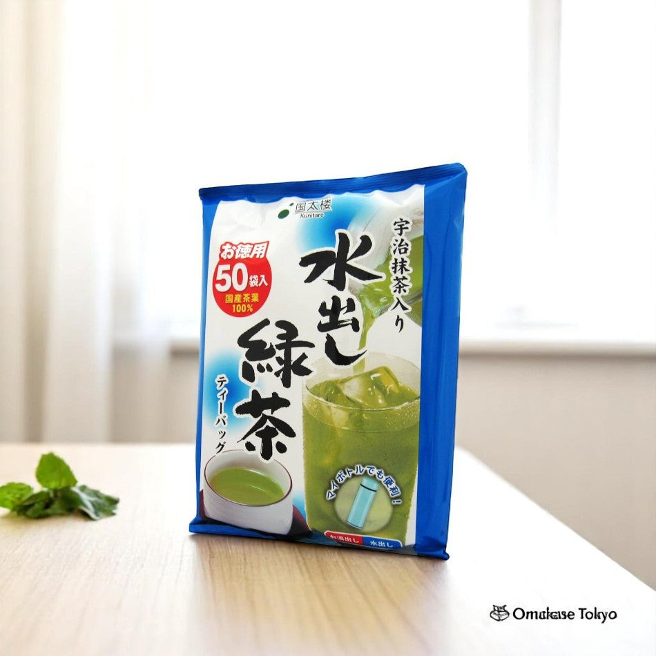 Kokutaro Uji Matcha Cold Brew Tea 100 Bags