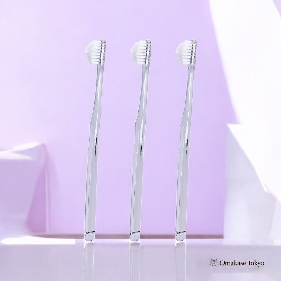 Miraculous Toothbrush Clear Black 3-Piece Set