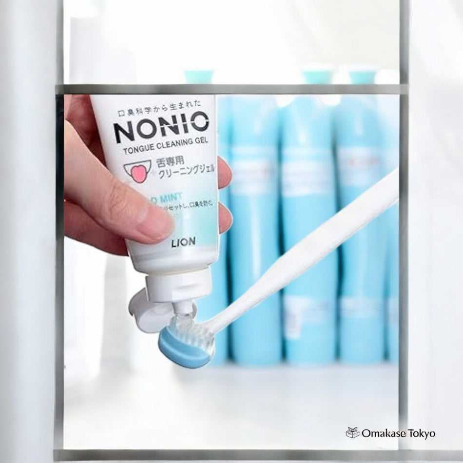 NONIO Tongue Cleaner + Tongue Cleaning Gel White set
