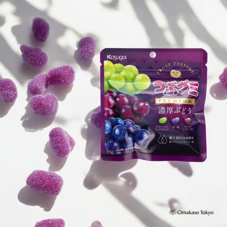 Tsubu Gummy Premium Assorted 3 Pack set