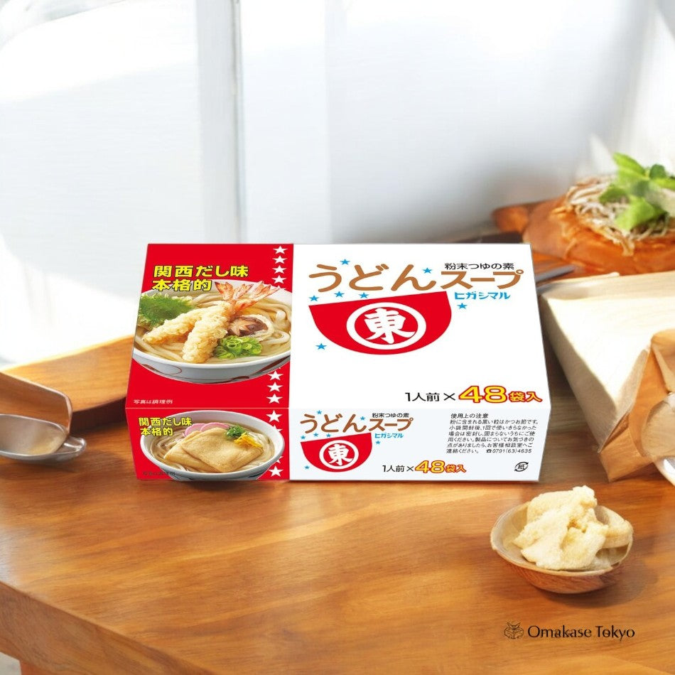 Higashimaru Soy Sauce Udon Soup 48 Bags