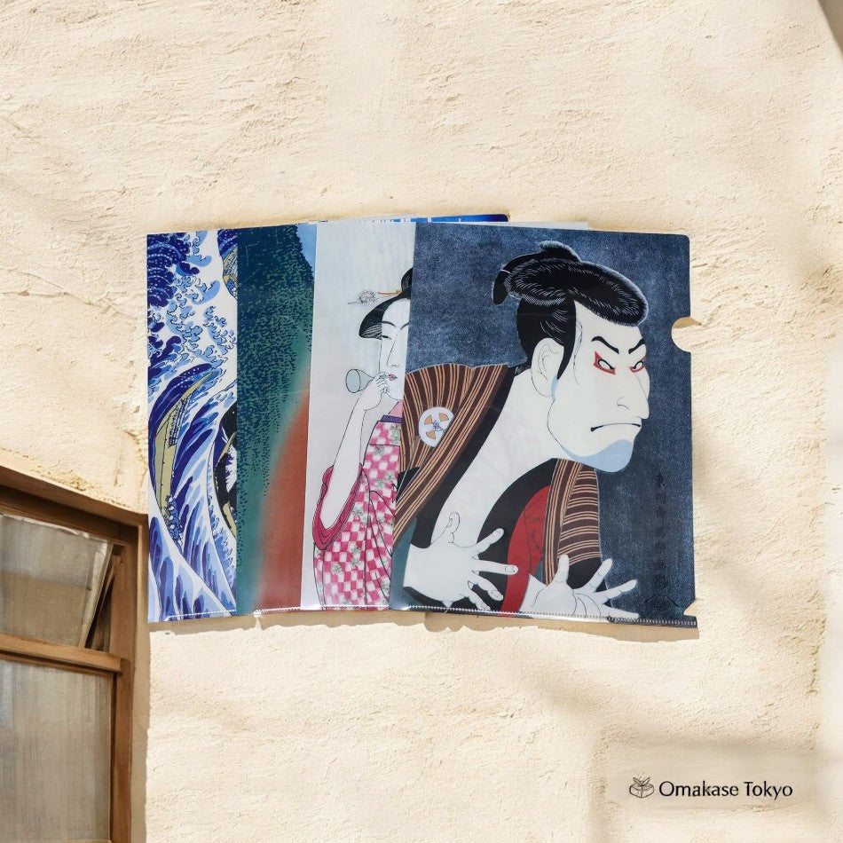 Castle Enterprise Ukiyo-e Clear File Set