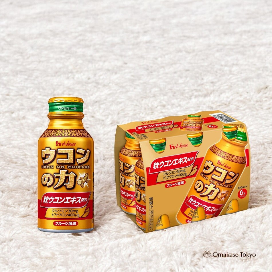 House Ukon no Chikara Turmeric Drink Bottle of 6