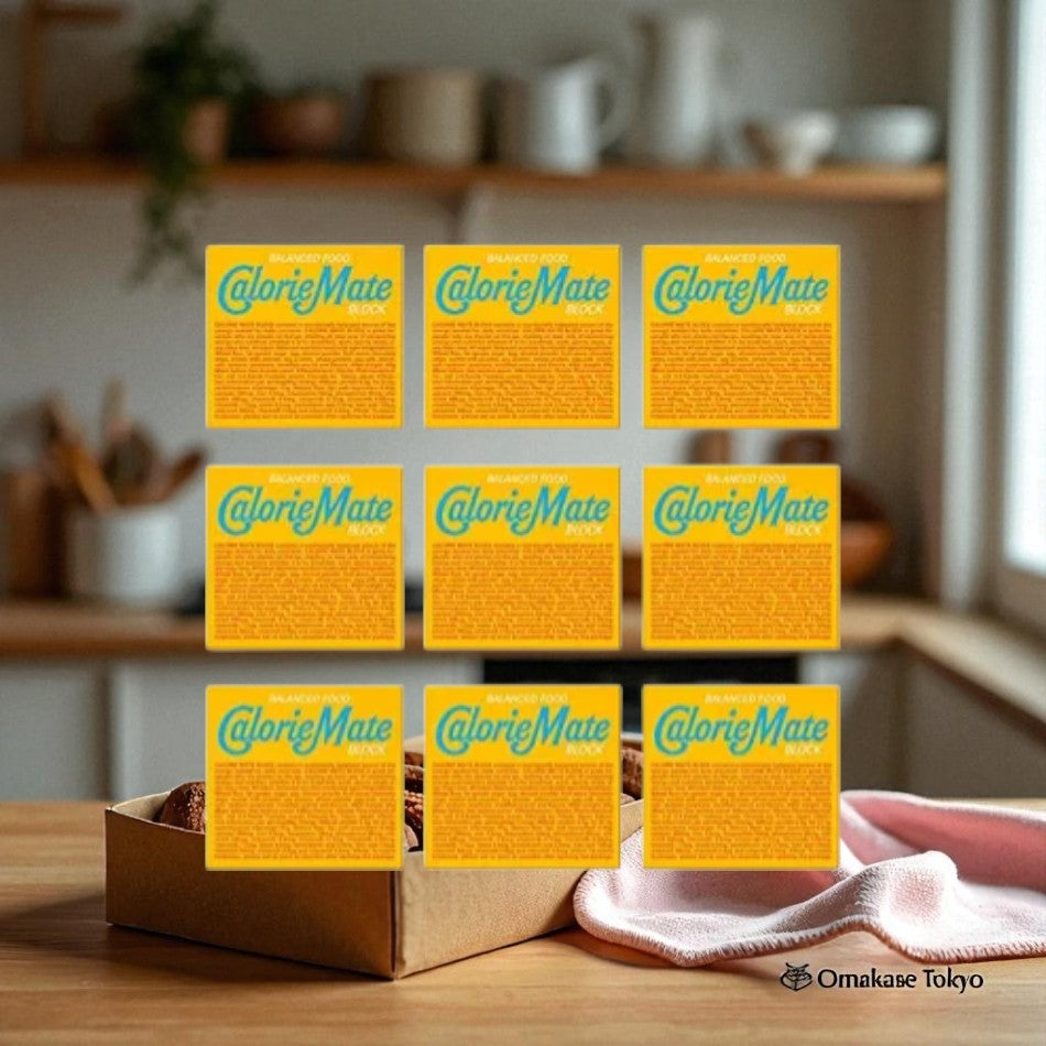 Calorie Mate Block, Vanilla Flavor 9 Packs