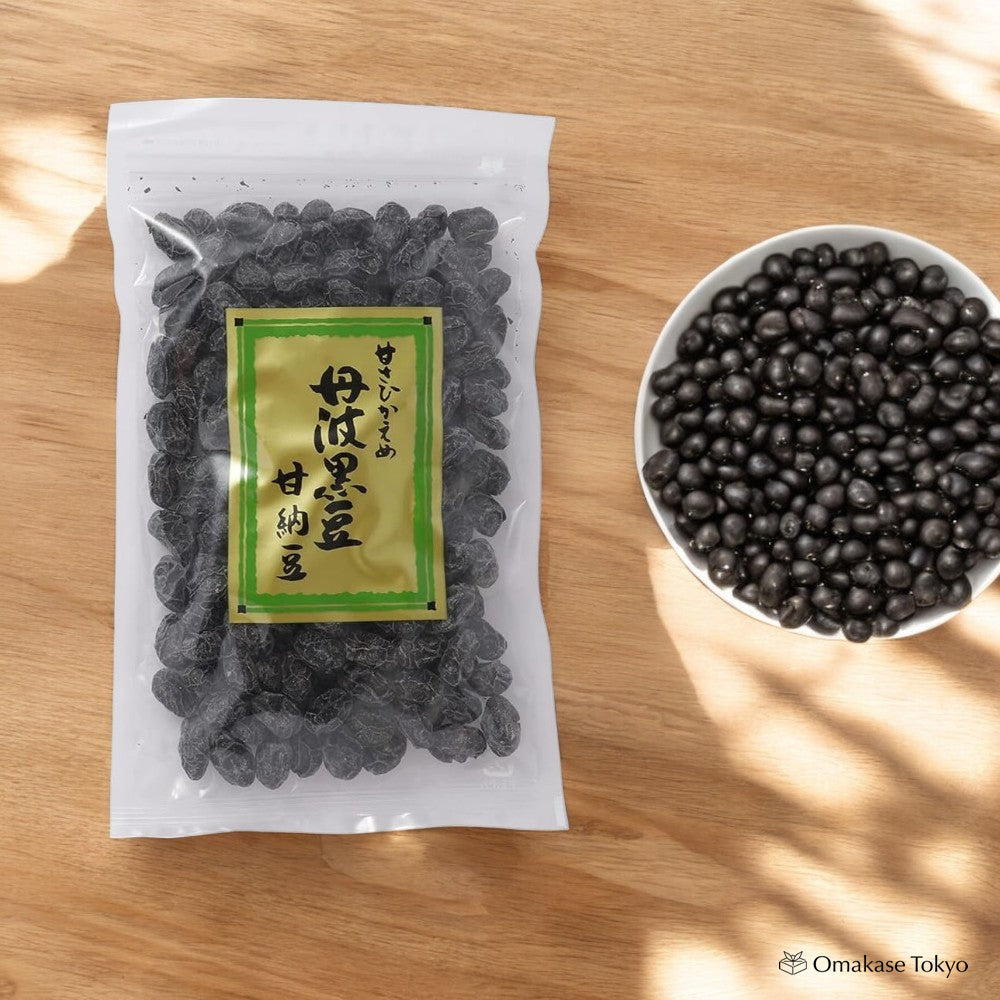 Yakuno Bussan Tanba Black Bean Sweetened Azuki Beans 200g
