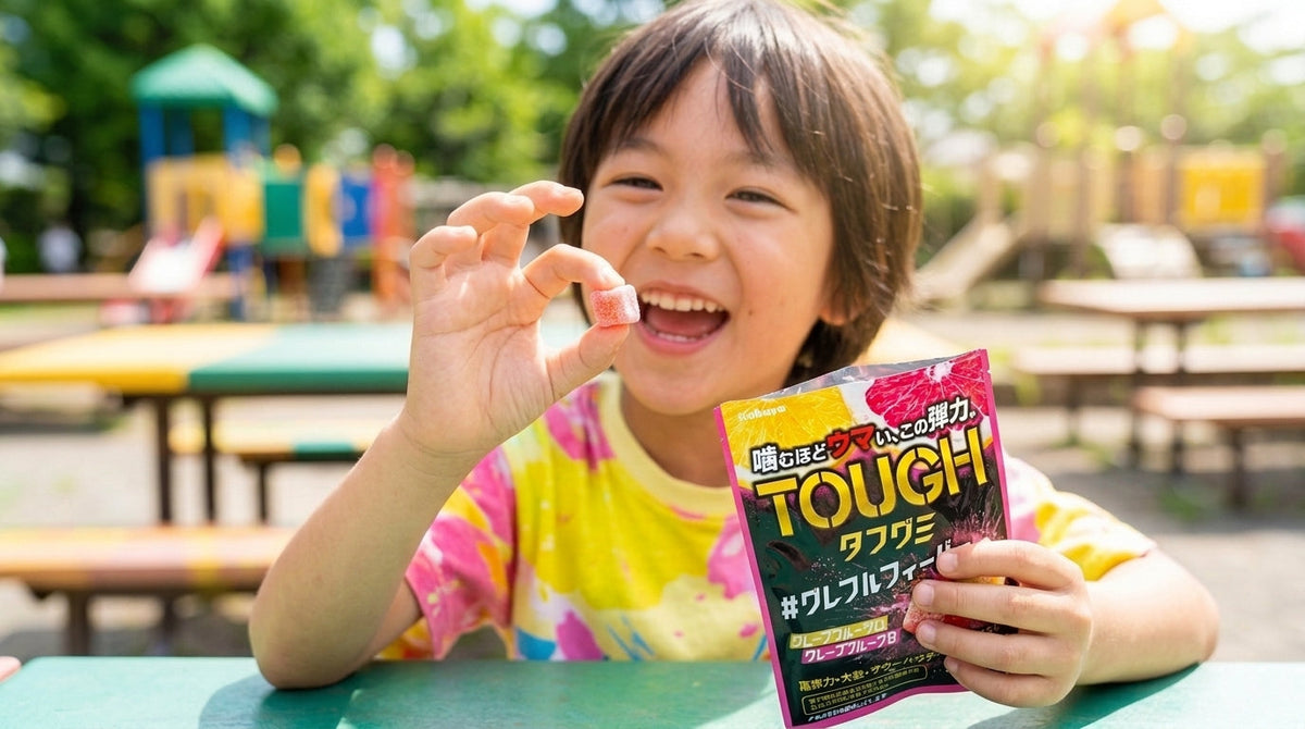 Best Japanese Gummy Candy? Kabaya Tough Gummy Grefflefever 8 Pack Review