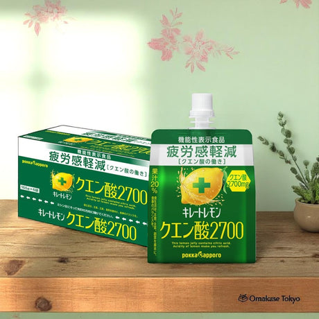 Pokka Sapporo Chelated Lemon Jelly: Japan's Refreshing Secret to Fighting Fatigue