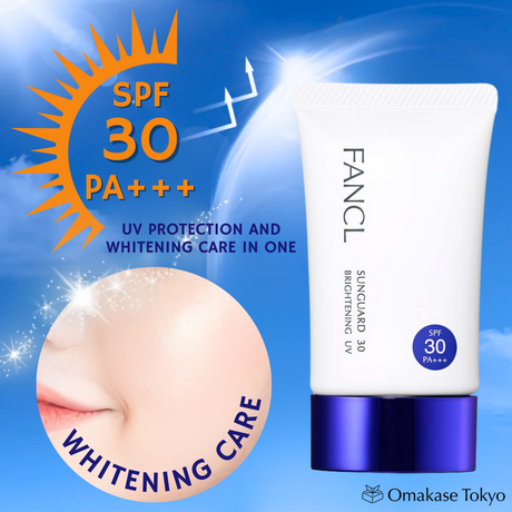 Fancl Sunguard Sunscreen SPF30 Brightening UV: Your Daily Glow Companion