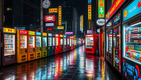 Vending Machines: The Heartbeat of Japanese Convenience