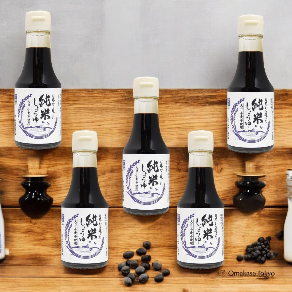 Pure Rice Gluten-Free Shoyu 150ml pack of 5