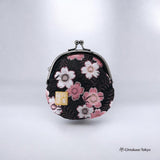 Porte-monnaie en brocart Senitosuin Nishijin