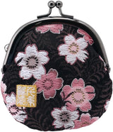 Porte-monnaie en brocart Senitosuin Nishijin