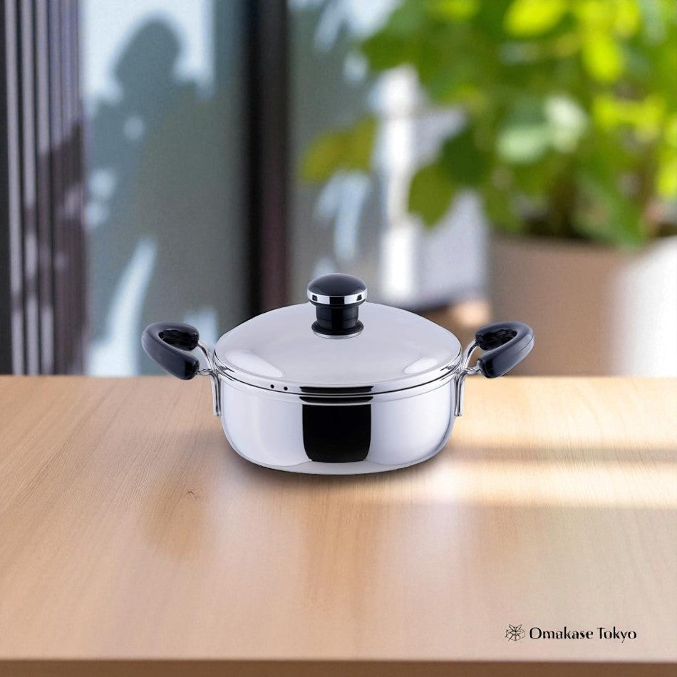 Jutoku Two-Handled Pot (OJ33) 16 cm