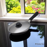 Yanagi Sori Magma Plate Iron Frying Pan 18 cm