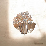 LOARIS Pearl Flower Hair Ornament