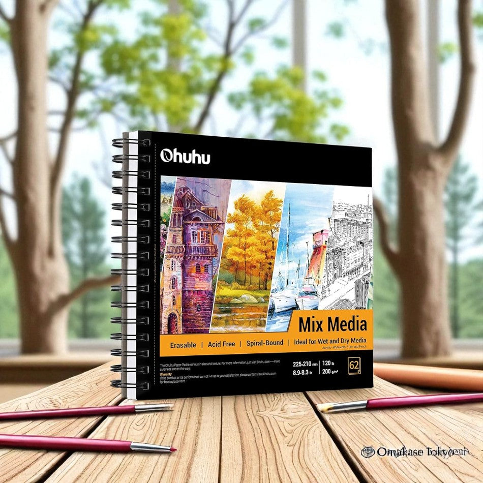 Ohuhu Watercolor Sketchbook 124 Pages