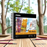 Ohuhu Watercolor Sketchbook 124 Pages